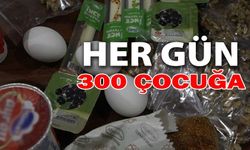 HER GÜN 300 ÇOCUĞA BESLENME ÇANTASI GİDİYOR