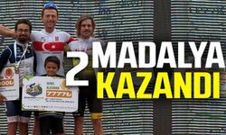 YALOVA'DA YAPILAN YARIŞTA 2 MADALYA KAZANDI