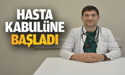 UZM. DR. MEHMET EMİN ŞENTÜRK HASTA KABULÜNE BAŞLADI