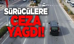 TRAFİK DENETİMLERİNDE 48 SÜRÜCÜYE CEZA