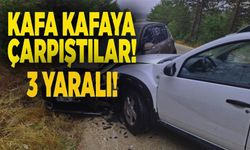 SEYİR HALİNDE KAFA KAFAYA ÇARPIŞTILAR; 3 YARALI