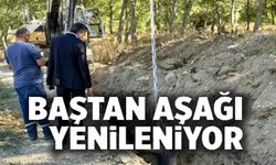 KANALİZASYON ALTYAPISI YENİLENİYOR