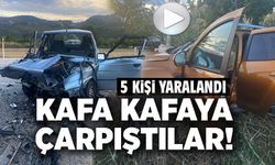 TRAFİK KAZASI: 5 YARALI