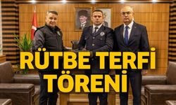 BİLECİK İL EMNİYET MÜDÜRLÜĞÜNDE TERFİ TÖRENİ