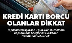 KREDİ VE KREDİ KARTI BORCU OLANLAR DİKKAT