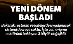 İŞTE YEME-İÇME SEKTÖRÜNÜ BEKLEYEN 3 BÜYÜK DEĞİŞİKLİK