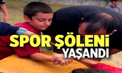 PAZARYERİ'NDE MİNİKLERDEN SPOR ŞÖLENİ
