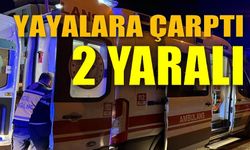 ATV YAYALARA ÇARPTI: 2 YARALI