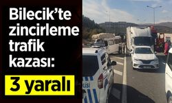 ZİNCİRLEME KAZA: 3 YARALI