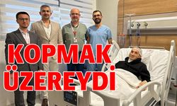 KOPMAK ÜZERE OLAN KULAĞI KURTARILDI