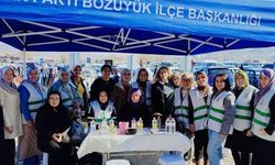 AK PARTİ BİLECİK TEŞKİLATI BOZÜYÜK'TE VATANDAŞLA BULUŞTU