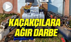 BİLECİK'TE 98 BİN MAKARON ELE GEÇİRİLDİ