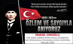 10 KASIM SAYGI VE ÖZLEMLE ANIYORUZ
