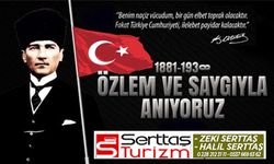 10 KASIM SAYGI VE ÖZLEMLE ANIYORUZ