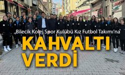 BİLECİK KOLEJ SPOR KULÜBÜ KIZ FUTBOL TAKIMI'NA KAHVALTI
