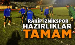 SÖĞÜTSPOR, İZNİKSPOR MAÇI HAZIRLIKLARINI TAMAMLADI