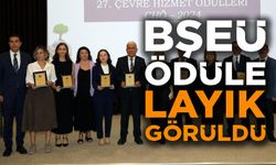 BŞEÜ ÖDÜLÜ KAPTI