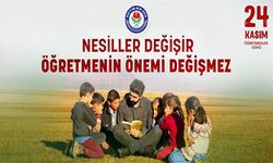 ÖĞRETMENLER GÜNÜNÜZ KUTLU OLSUN