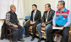 KAYMAKAM KILIÇ VATANDAŞLARIN KAPISINI TEK TEK ÇALDI