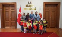 BAŞKAN SUBAŞI KREŞ ÖĞRENCİLERİNİ BELEDİYEDE AĞIRLADI