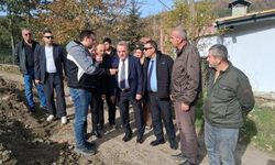 MURATDERE KÖYÜ İÇMESUYU HATTI İNCELENDİ