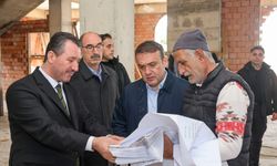 BİLECİK VALİSİ SÖZER'DEN KUBA CAMİİ İNCELEMESİ