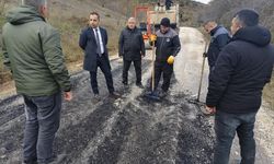 KAYMAKAM UÇAR, YENİPAZAR'DA YOL ONARIM ÇALIŞMALARINI İNCELEDİ