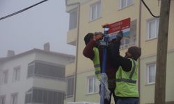 CADDE VE SOKAK TABELALARI YENİLENİYOR