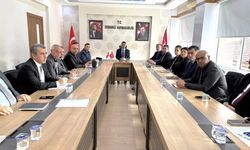 OSMANELİ'NDE İLÇE İDARE ŞUBE BAŞKANLARI TOPLANTISI YAPILDI