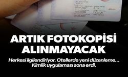 ARTIK FOTOKOPİSİ ALINMAYACAK
