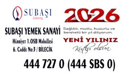 SUBAŞI YEMEK SANAYİ 2026 SAĞLIK, HUZUR VE MUTLULUK GETİRSİN