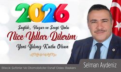 SELMAN AYDENİZ, 2026 SAĞLIK, HUZUR VE MUTLULUK GETİRSİN