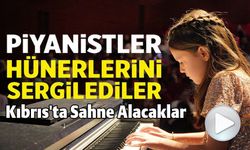 KÜÇÜK PİYANİSTLER HÜNERLERİNİ SERGİLEDİ