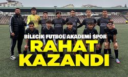 BİLECİK U14 GENÇLER LİGİ'NDE BFA'A DEPLASMANDA KAZANMASI BİLDİ