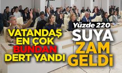 BİLECİK'TE SUYA YÜZDE 220 ZAM YAPILDI