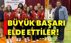 BŞEÜ VOLEYBOL TAKIMLARINDAN TÜRKİYE ŞAMPİYONASINDA BÜYÜK BAŞARI