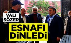 VALİ SÖZER PAZARYERİ KÜÇÜK SANAYİ SİTESİ'NDE ESNAFLA BULUŞTU