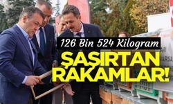 BU YIL 126 BİN 524 KİLOGRAM BAL ÜRETİLDİ