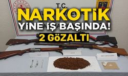 UYUŞTURUCU OPERASYONU: 2 GÖZALTI