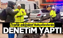 MOTOSİKLET VE ATV SÜRÜCÜLERİNE TRAFİK DENETİMİ