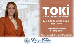 TOKİ ANAHTAR TESLİM TÖRENİ