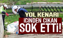 YOL KENARINA ATILAN 15 ÇUVAL EKMEK HAMURU TEMİZLENDİ