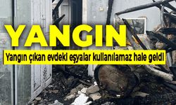 OSMANELİ'DE EV YANGINI: EŞYALAR KULLANILAMAZ HALE GELDİ