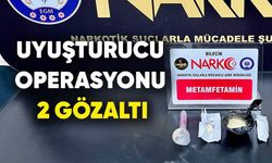 UYUŞTURUCU OPERASYONU: 2 GÖZALTI