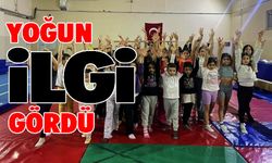 CİMNASTİK SPOR OKULLARI YOĞUN İLGİ GÖRÜYOR