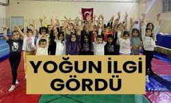 CİMNASTİK SPOR OKULLARI YOĞUN İLGİ GÖRÜYOR