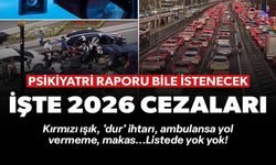 İŞTE 2026 CEZALARI