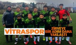 BİLECİK U14 GENÇLER LİGİ'NDE VİTRASPOR ZİRVEYE 1 ADIM DAHA YAKLAŞTI