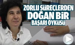 GÖRME ENGELLİ 3 ÇOCUK ANNESİ ÇİLER KOCAMAN'IN 'BRAİLLE' ALFABESİYLE OKUMA AZMİ