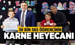 BİLECİK'TE 38 BİN 565 ÖĞRENCİ KARNE SEVİNCİ YAŞADI